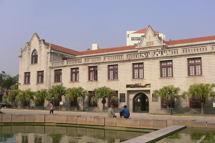 Historic campus building at Xiamen University